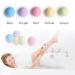 Natural Handmade Bath Bombs with Essential Oils - Aromatherapy Relaxation & Moisturizing Spa Bath Balls (Yellow) - International Shipping Available - Buy Online on GoSupps.com