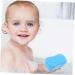Buy Housoutil 3pcs Shower Bath Sponge Set - Thick Loofah Scrubber for Body | Natural Foam Bathing Pouf - Buy Online on GoSupps.com