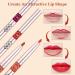 Matte Lip Pencil Lipstick Waterproof Lip Liner Pencil Set Long Lasting Waterproof and Matte Gift for Girls - Buy Online on GoSupps.com