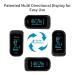 Buy TYNDALL Fingertip Pulse Oximeter - 4 Data Monitor with Respiration Rate for Sports & Aviation (Black) | International Shipping Available - Buy Online on GoSupps.com