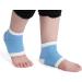 Buy Angrek Washable Gel Spa Heel Socks - 2 Piece Moisturizing Pedicure Care for Dry Cracked Feet - Open Toe Protection (Blue) - Buy Online on GoSupps.com