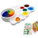  MFYOUPK Paint Palette Artistic Color Mixing Palette - Watercolor Trays | For Adults Students Beginner Artists Travel Projects Parties - Buy Online on GoSupps.com
