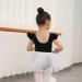HIPPOSEUS Girls Long & Short Sleeve Leotard for Gymnastics, Dance, Ballet - Black, Size 8-9 Years - Buy Online on GoSupps.com