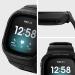 Spigen Rugged Armor Pro Fitbit Versa 3/Sense Case with Band - Black - Buy Online on GoSupps.com