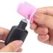 BUGUUYO 400 Sheets janitorial supplies lash stuff manicure supplies nail art gel nail building gel nail supplies eye lashes glue paint stripper gel nails gel eyelash cotton polishing pad - Buy Online on GoSupps.com