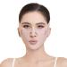 Double Chin Reducer & V line Mask Chin Strap & Jawline Shaper Face Slimming Belt with Jaw Exerciser Lift Tape for Lifting Facial Eliminator for Women (2 Usages) Butterfly
