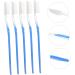 Buguuyo 50-Piece Soft Bristle Travel Toothbrush Set | Disposable Toothbrushes with Travel Grooves | Bulk Dental Accessories - Buy Online on GoSupps.com