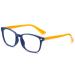 Duco Tr90 frame Blue light blocking glasses for children anti-glare gaming computer glasses glasses for boys and girls old 5-10 K028 blue yellow