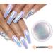Chrome Nail Powder Kit: Holographic Unicorn Aurora Mermaid Sliver & Rose Gold Metallic Mirror Effect - Manicure Art Set - Buy Online on GoSupps.com
