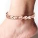 Yino TAC-0088S Titanium Anklets for Women - Pain Relief Magnetic Bracelets 24cm/8mm - Enhance Wellness & Style - Buy Online on GoSupps.com