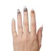 Buy KISS Voguish Fantasy Halloween Nails - Black Almond Shape 28 Fake Nails Pink Gel Nail Glue Mini File & Manicure Stick | International Shipping Available - Buy Online on GoSupps.com