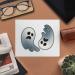 Buy 2 x 'Ghostly Ghosts' Microfiber Lens/Glasses Cloths - Perfect for Cleaning & Care | International Shipping Available - Buy Online on GoSupps.com