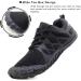 Oranginer Men's Barefoot Shoes - Big Toe Box - Minimalist Cross Training Shoes, Men's Size 11, 3-black - Buy Online on GoSupps.com