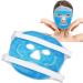 Cold Face Mask Hot and Cold Gel Face Mask Skin-Friendly Multifunctional for Puffy Eyes with Adjustable Elastic Strap Reusable - Buy Online on GoSupps.com