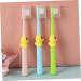 Beaupretty 4-Piece Cartoon Baby Toothbrush Set | Soft Bristles for Kids & Toddlers | Manual Travel Toothbrush for Sensitive Teeth - Buy Online on GoSupps.com