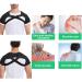 Double Shoulder Support Protector Shoulder Strap Brace for Women Men Sports Protective Gear Adjustable Shoulder Support Clavicle Brace Posture Corrector Shoulder Wrap Protector for Lifting Sports S/M(Suitable for shoulder width 36-39cm) - Buy Online on GoSupps.com