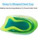 Kids Heel Cups - Shock Absorbing Gel Inserts for Heel Pain Plantar Fasciitis & Ankle Pain | Lightweight & Comfortable (Size 3-7/Women 4-8 - Buy Online on GoSupps.com