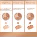 Full Coverage Cream Concealer Palette - 3 Color Makeup Contour Stick for Face Brightening & Shading - Buy Online on GoSupps.com