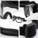 ULTECHNOVO Dog Goggles Transparent Pet Sunglasses Anti-UV Pet Eye Protection Glasses Waterproof Windproof Sunglasses for Large Medium Dog - Buy Online on GoSupps.com