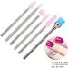 Stainless Steel Nail Drill Bit Set - 6Pcs Manicure Accessories for Nail Art File Tools - Buy Online on GoSupps.com