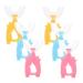 Magiclulu 24 STK U-shaped toothbrush for children you tap toothbrush soft children's toothbrush toothbrushes for children toothbrush cleaning brush children toothbrush hand toothbrush