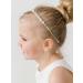 SWEETV Silver Flower Girl Headband for Wedding | Crystal Princess Hair Accessory for Birthday and Communion - Buy Online on GoSupps.com