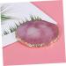  Mikinona Mikinona Cosmetic Mixing Palette Eyeshadow Palette Makeup Palette Resin Coaster Resin Tray Paint Holder Round Purple Tray Nail Frame - Buy Online on GoSupps.com