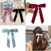 xbiez Braids Hair Clip for Hot Girl Long Ribbon Layered Bowknot Shape Hair Barrettes Ponytail Hair Barrettes for Teens Girl Pink - Buy Online on GoSupps.com