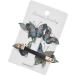 BLUECELL 100pcs White Rectangular Paper Hair Clip Display Cards - Buy Online on GoSupps.com