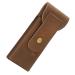 Portable Safety Razor Case & Shaving Bag Holder | Cowhide Leather Travel Bag for Safe Shaving on the Go - Buy Online on GoSupps.com