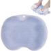 Ailopta Foot Scrubbing Mat - Non-Slip Silicone Foot Massager & Cleaner for Shower | Blue Foot Scrubber with Suction Cups - Buy Online on GoSupps.com