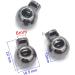 Hole Cord Lock Stopper spring buckle Cord Locks 30pcs/lot Big Round Metal Alloy Stoppers Toggle 6mm Cord Locks Drawstring Lock One Hole(Black Nickel) 22*16.5*13mm Black Nickel - Buy Online on GoSupps.com