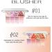 4 color baked blush palette cheek makeup shimmer facial blush natural glow lasting lightweight high light blush (03) - Buy Online on GoSupps.com