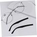 Iwowhero Universal Glasses Arm Replacement - Brown & Black Sunglasses Accessories | Durable Frame Bricks | 13.8x0.8cm - Buy Online on GoSupps.com