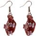 Feylie Gothic Punk Heart Dangling Earrings | Unique Asymmetrical Ear Cuffs for Halloween Party - Buy Online on GoSupps.com