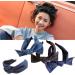 Denim Fabric Bowknot Headband Wide Knotted Hair Band Big Bow Hair Hoop Cute Turban Headband Cross Knot Headwear for Teen Girls Dark Blue - Buy Online on GoSupps.com