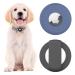 Silicone holder for Airtag dog collar sliding light waterproof shell for Airtag dog/cat 2021 Accessories blue+black 2pack