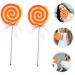 CHILDWEET 2pcs Lollipop Model Giant Fake Lollipops Christmas Lollipop Decorations Large Lollipop Ornaments Faux Lollipop Decor Birthday Lollipops Big Lollipop Prop Toy Studio Photo Plastic - Buy Online on GoSupps.com