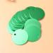 Milists 25-Piece Aluminum Alloy Blank Tags for Pets - DIY Round Traction Rope Accessories (7.5cm/1.4in Green) - Buy Online on GoSupps.com