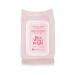 The Face Shop Rice Water Bright Makeup Remover Wipes for Face with Rice Extract Brightening Moisturizing Infused with Cleansing Milk Vegan Disposable Cleansing Facial Wipes Korean Skin Care