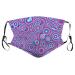 riou Cotton Face Mask with Motif Washable Reusable Breathable Dustproof Mouth and Nose Protection Face Covering