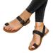 WCXTY Orthopedic Flip Flops Women Summer Non-Slip Bunion Corrector Sandals Stylish Lightweight Ring Toe Bunion Slippers for Hallux Valgus Plantar Fasciitis (Color : Black Size : 5) 5 Black