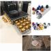  Kalttoy 100 Pcs Aluminum Foil Disposable Coffee Capsules with Lids - Buy Online on GoSupps.com