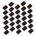 KOMBIUDA 30pcs Fake Sugar Props Doll House Chocolates Charm Miniature Round Noodles
