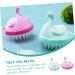Gleavi 10 STK Massage Shampoo Brush Set - Scalp Washer & Hair Scalp Massager for Healthy Hair & Relaxation - Buy Online on GoSupps.com