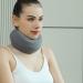 Soft Cervical Collar Soft Foam Wraps Keep Vertebrae Stable Keep Vertebrae Stable Comfort Neck Support Soft Neck Support Relieves Pressure in Spine Neck Support Brace for Home Gray - Buy Online on GoSupps.com
