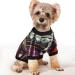 Yaodhaod dog sweater for small dogs fleece dog sweater ethnic style dog winter clothing ultra soft thermal winter warm puppy sweatshirt pet sweater (m multicolored) m multicolored