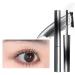 Judy Doll Mascara, Judy Doll Metal Mascara, Judy Doll Strong Iron Mascara, 3D Curling Eyelash Iron Mascara, Long Lasting Hairless Lengthening Natural Thickening Mascara (B/Black)