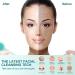 Silicone Electric Facial Cleansing Brush | Waterproof Heated Sonic | 4 Modes for Deep Cleaning & Exfoliating | Blackhead Removal | Mother's Day Gift | Green - Medium - Buy Online on GoSupps.com