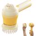 AZSUL Cordless Power Scrubber | Cleaning Electric Scrubber Brush | Cleaning Electric Brush with Replaceable Brush Heads for Bathroom Fixtures Kitchen Appliances - Buy Online on GoSupps.com